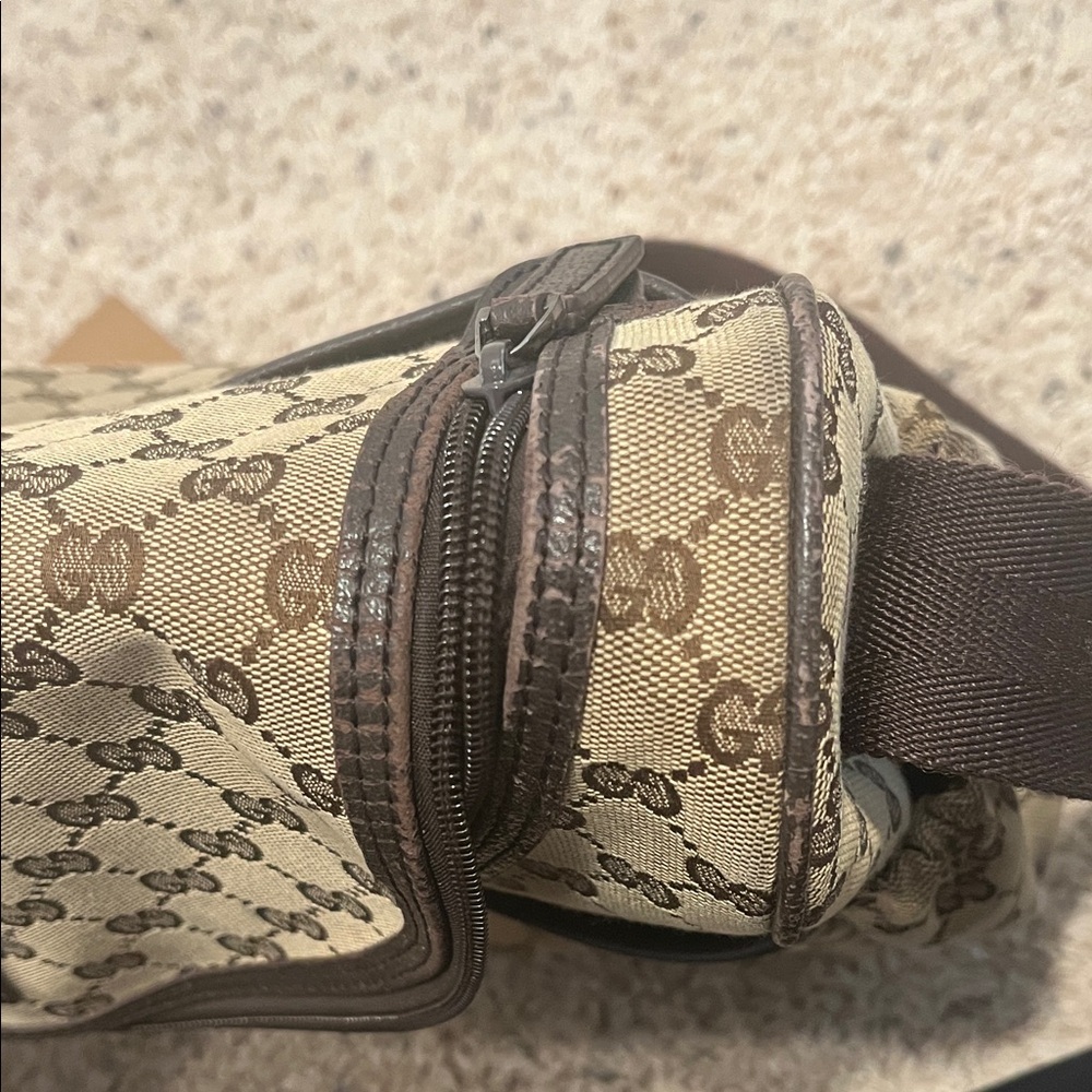 Gucci Beige and Brown GG Baby Bag - Picture 8 of 8